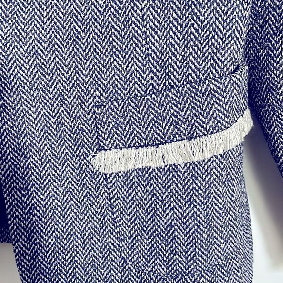 Max Mara Weekend Navy Tweed Jacket - Picture 3 of 6